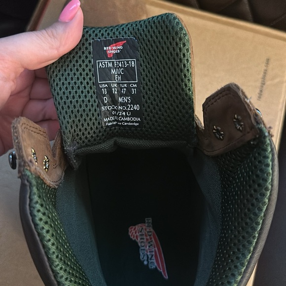 Redwing Composite Toe Boots Men Size 13 stock number:2240 - Picture 5 of 13